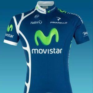 3/$118- as new mint Movistar Team MOV UCI WorldTeam 2011 Nalini cycling jersey